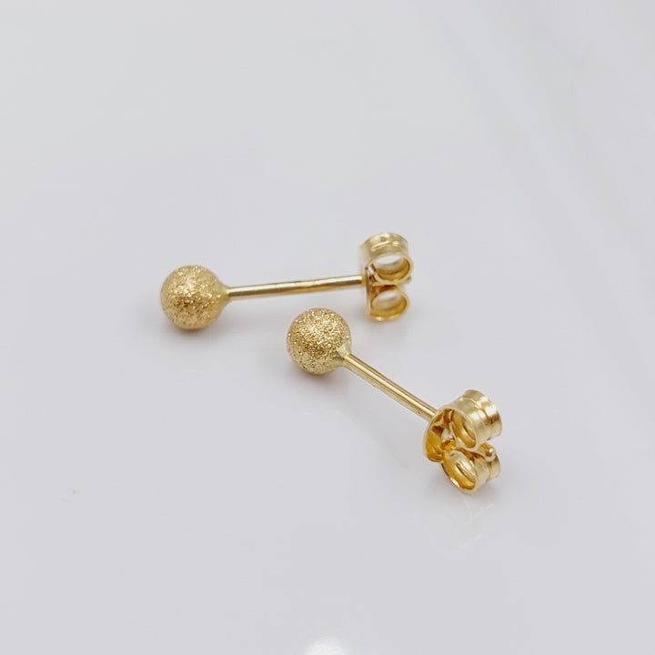 18K Gold Sugar Earrings by Saeed Jewelry - Image 11