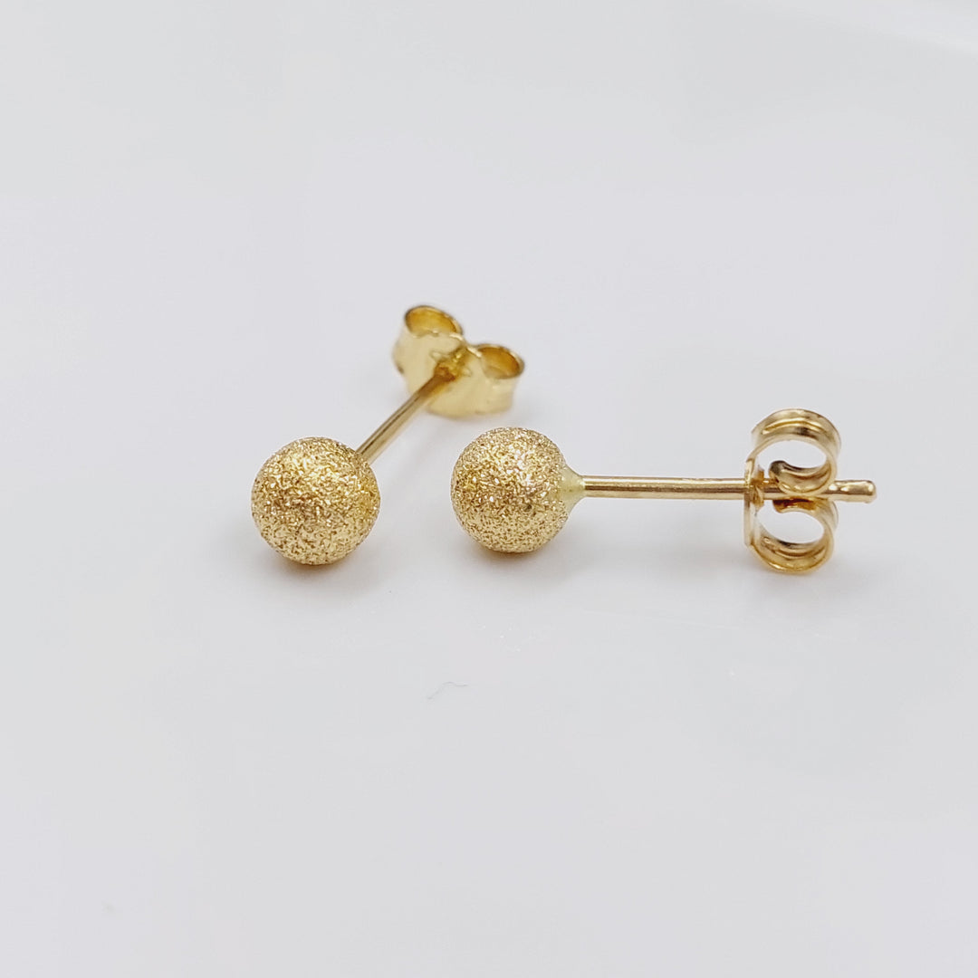 18K Gold Sugar Earrings by Saeed Jewelry - Image 4