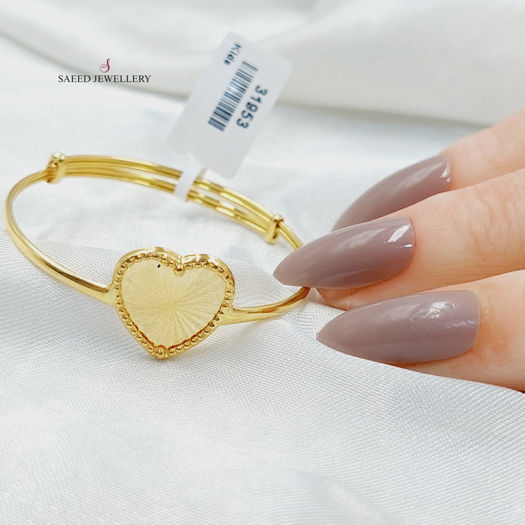 Heart Children's Bracelet – Saeed Jewelry - Main Image