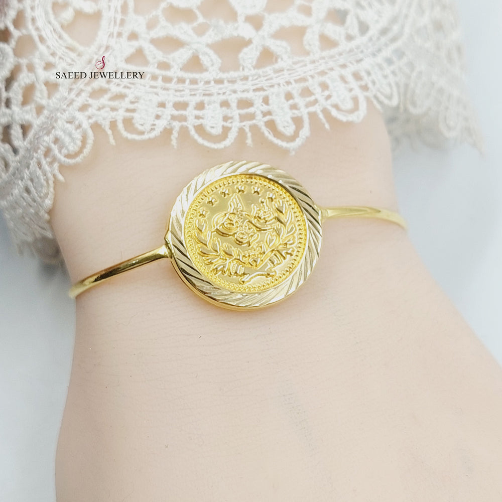 Rashadi Children's Bracelet Made of 18K Gold by Saeed Jewelry 