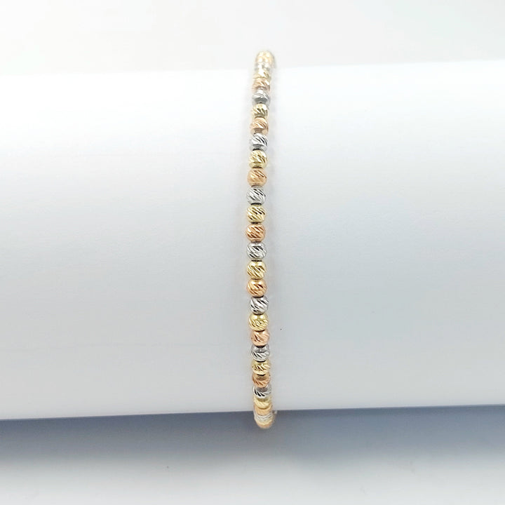 Balls Bracelet Made of 18K Gold by Saeed Jewelry 