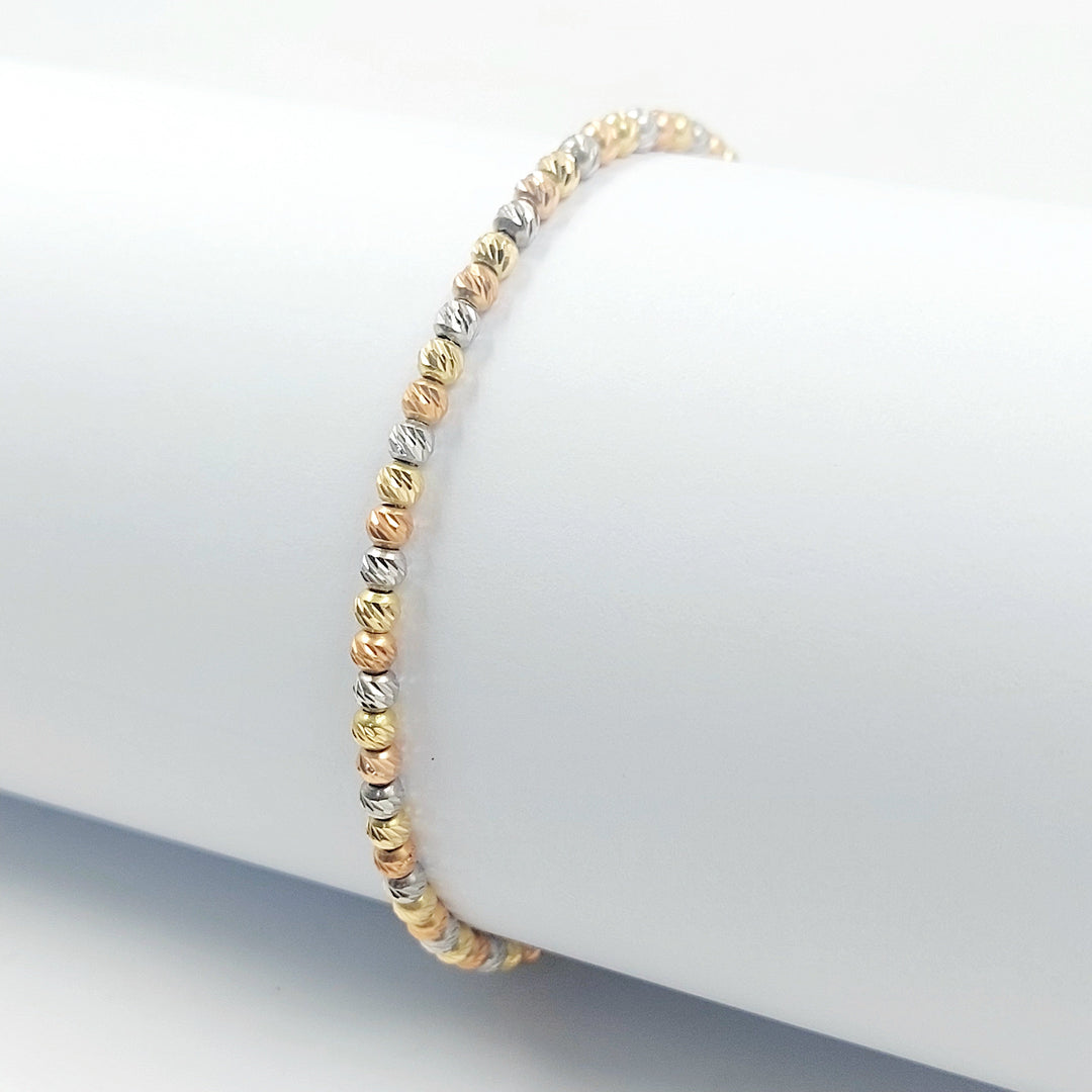 Balls Bracelet Made of 18K Gold by Saeed Jewelry 