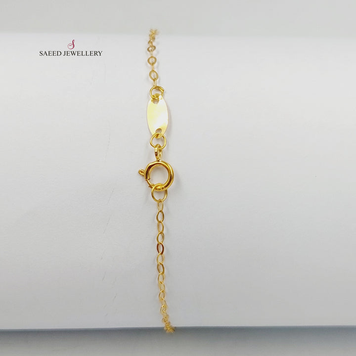 18K Gold Clover Bracelet by Saeed Jewelry - Image 2