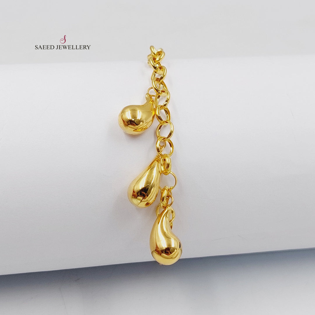 18K Gold Almond Joy Bracelet by Saeed Jewelry - Image 5