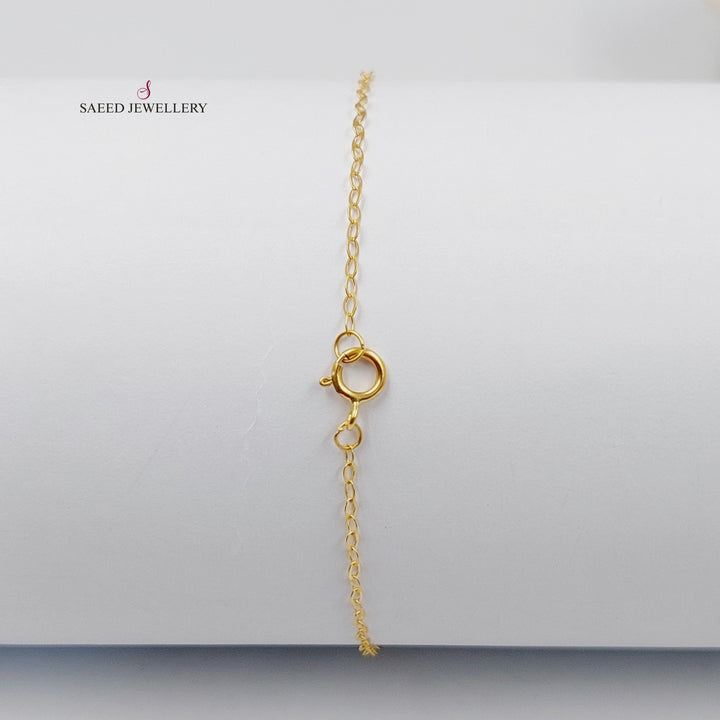 18K اسوارة تاج-مجوهرات الشيخ سعيد-Saeed Jewelry 