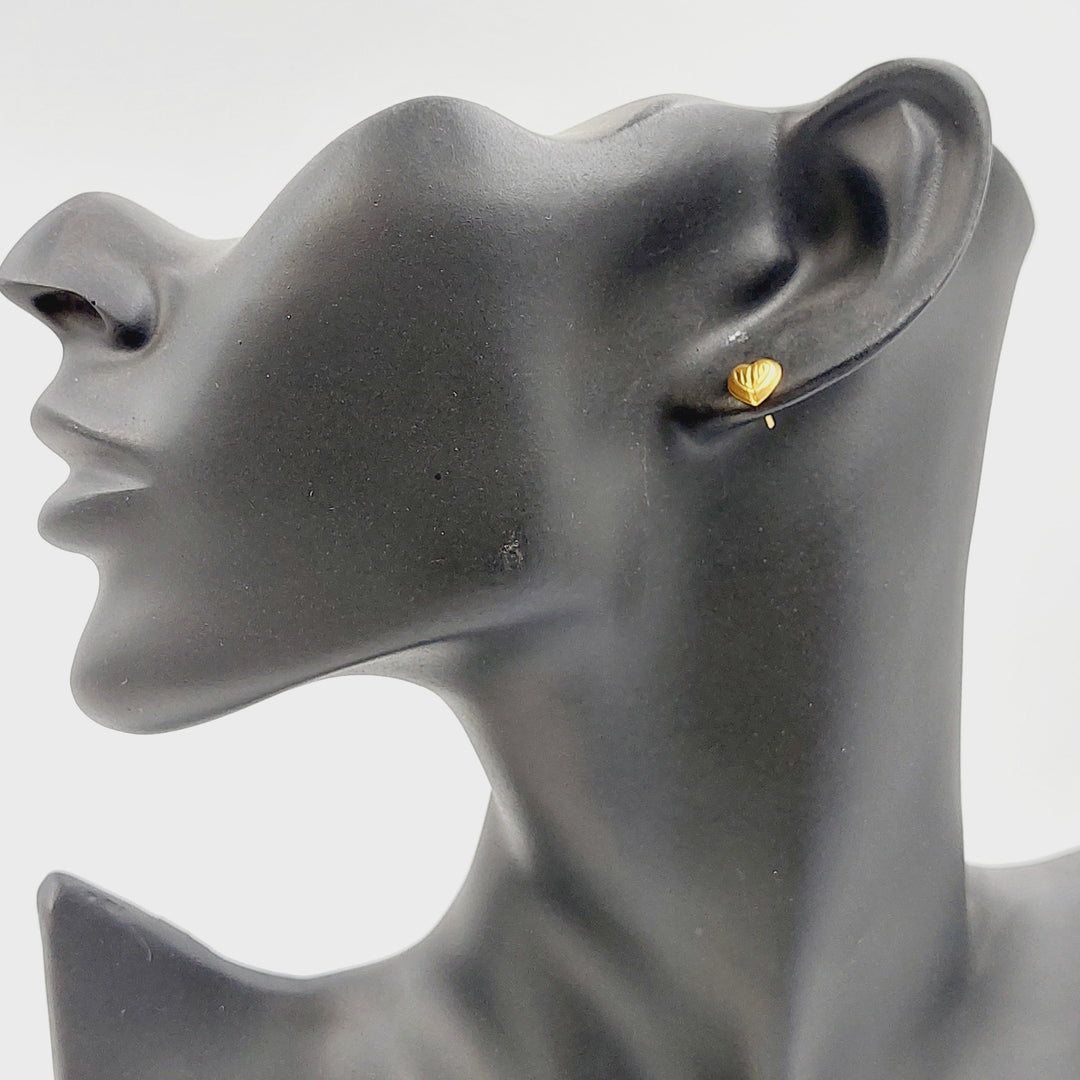 18K حلق اطفال-مجوهرات الشيخ سعيد-Saeed Jewelry 