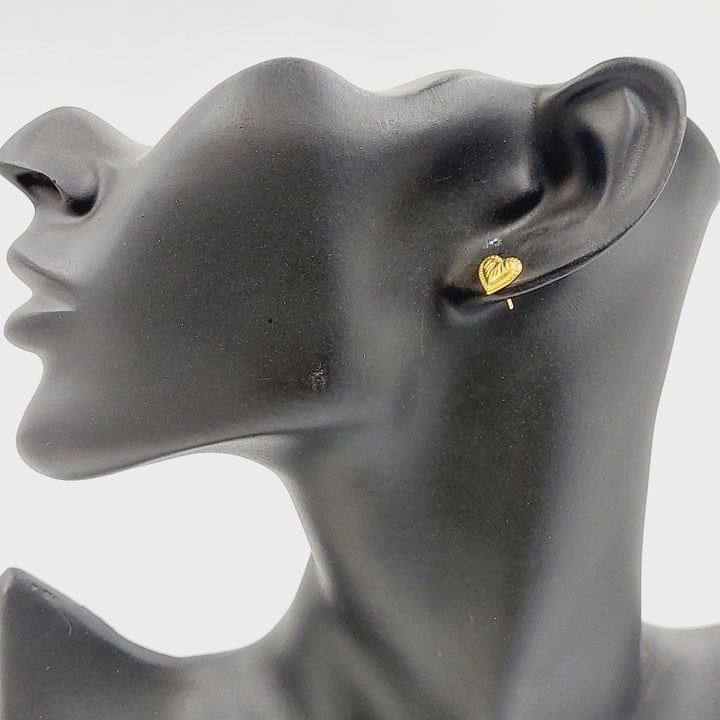 18K حلق اطفال-مجوهرات الشيخ سعيد-Saeed Jewelry 