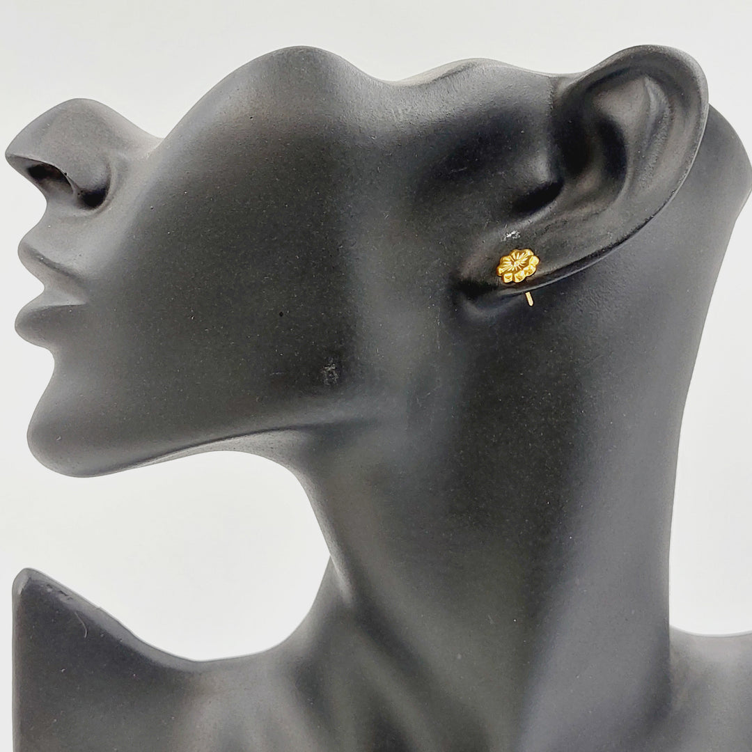 18K حلق اطفال-مجوهرات الشيخ سعيد-Saeed Jewelry 