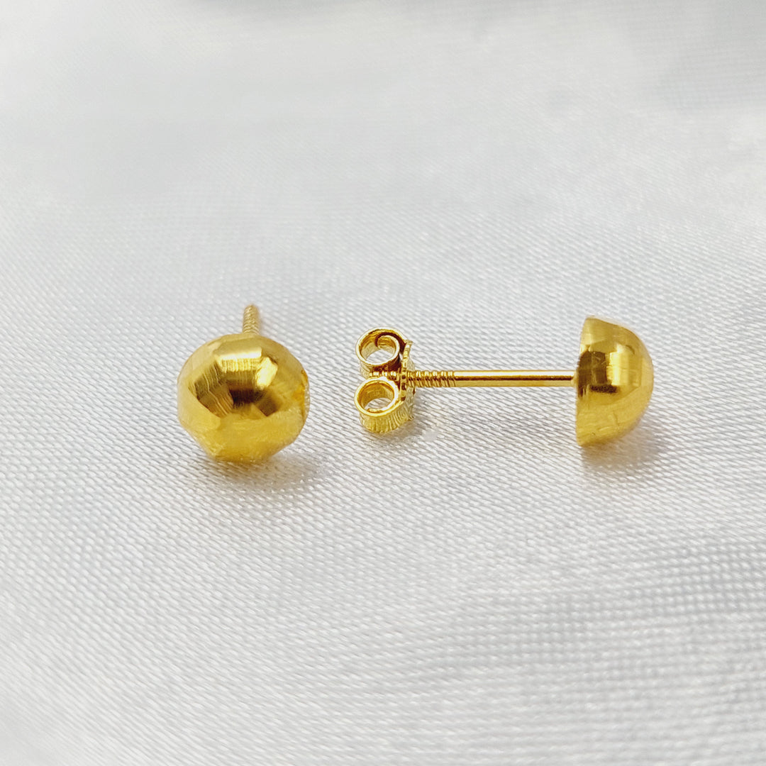 18K حلق اطفال-مجوهرات الشيخ سعيد-Saeed Jewelry 