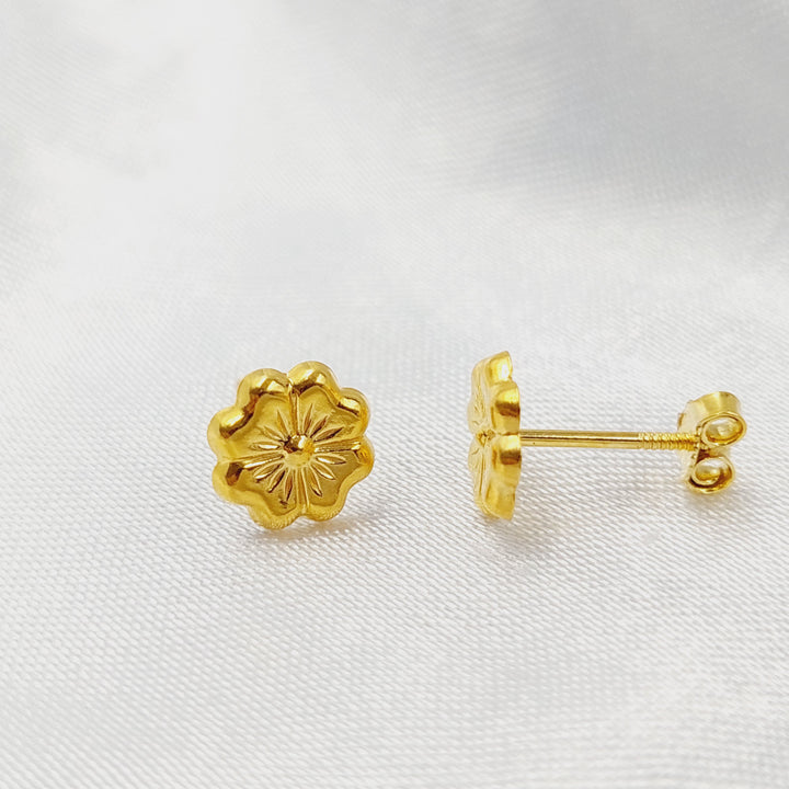 18K حلق اطفال-مجوهرات الشيخ سعيد-Saeed Jewelry 