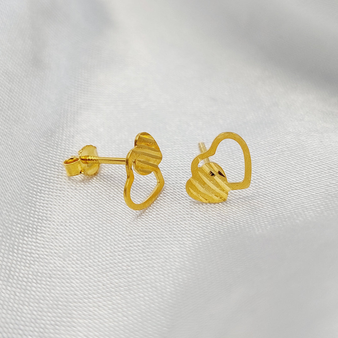 18K حلق اطفال-مجوهرات الشيخ سعيد-Saeed Jewelry 