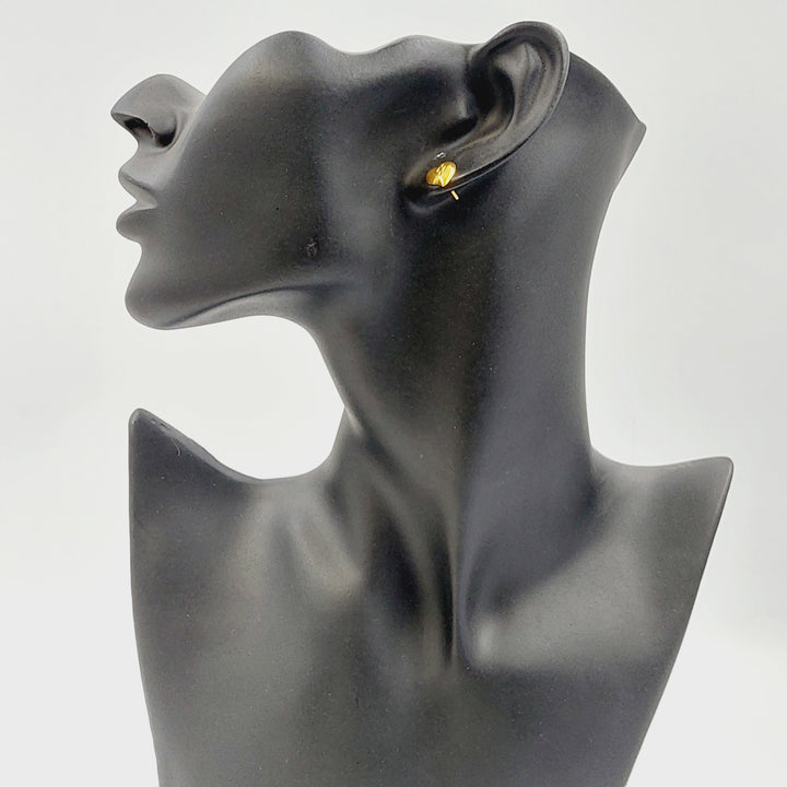 18K حلق اطفال-مجوهرات الشيخ سعيد-Saeed Jewelry 