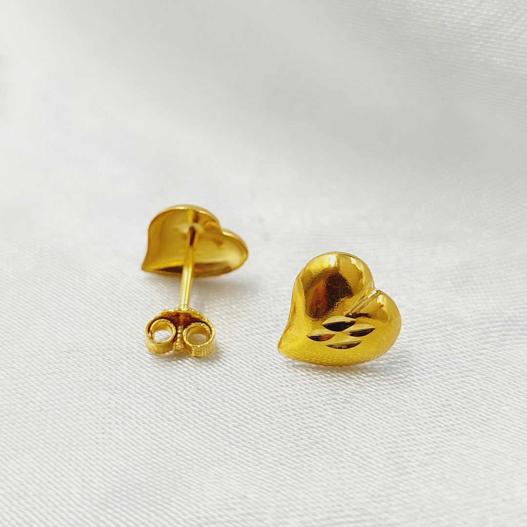 18K حلق اطفال-مجوهرات الشيخ سعيد-Saeed Jewelry 