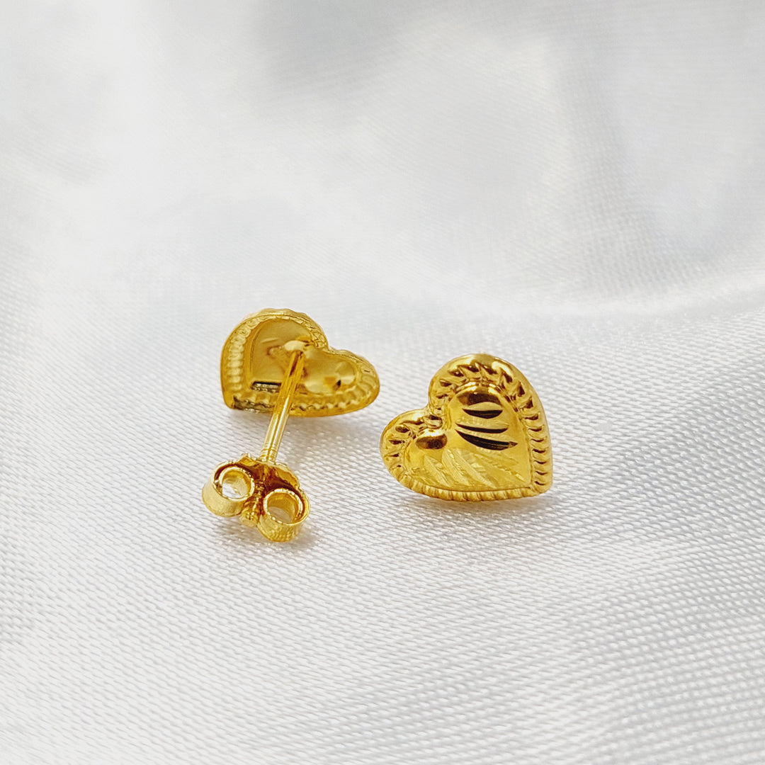 18K حلق اطفال-مجوهرات الشيخ سعيد-Saeed Jewelry 