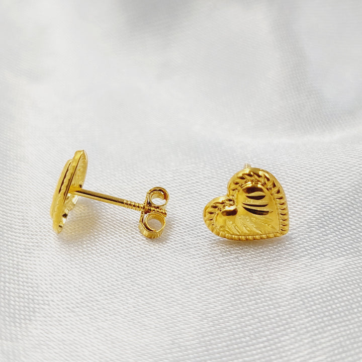 18K حلق اطفال-مجوهرات الشيخ سعيد-Saeed Jewelry 