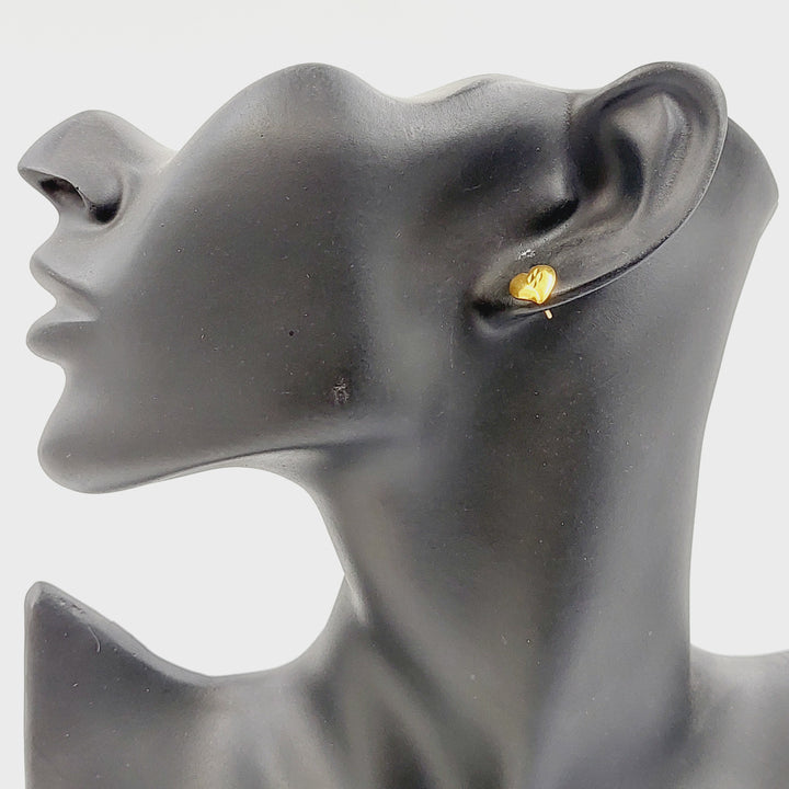 18K حلق اطفال-مجوهرات الشيخ سعيد-Saeed Jewelry 