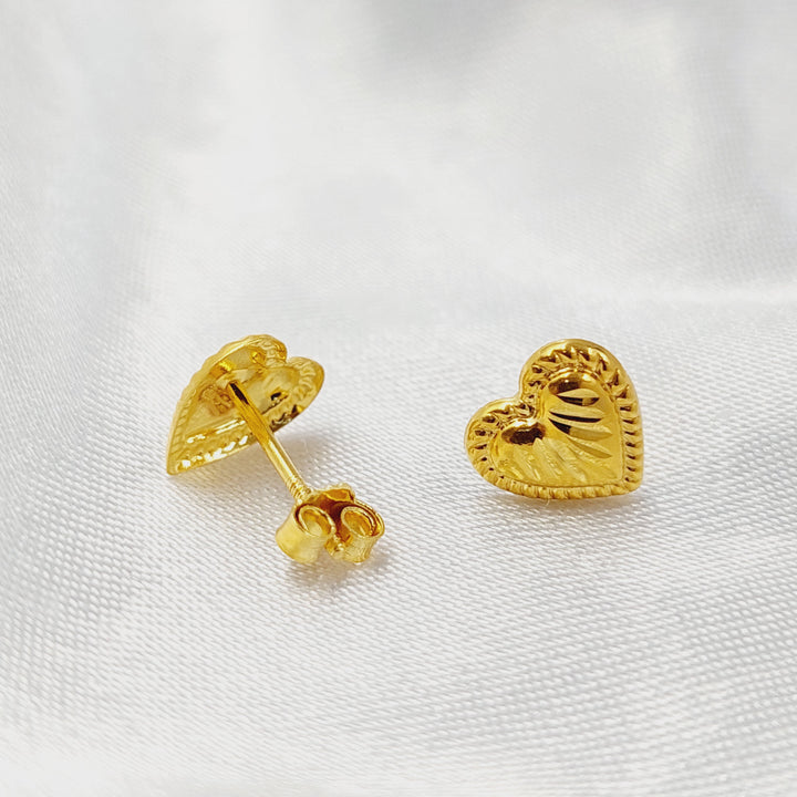 18K حلق اطفال-مجوهرات الشيخ سعيد-Saeed Jewelry 