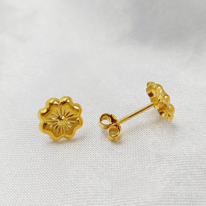 18K حلق اطفال-مجوهرات الشيخ سعيد-Saeed Jewelry 