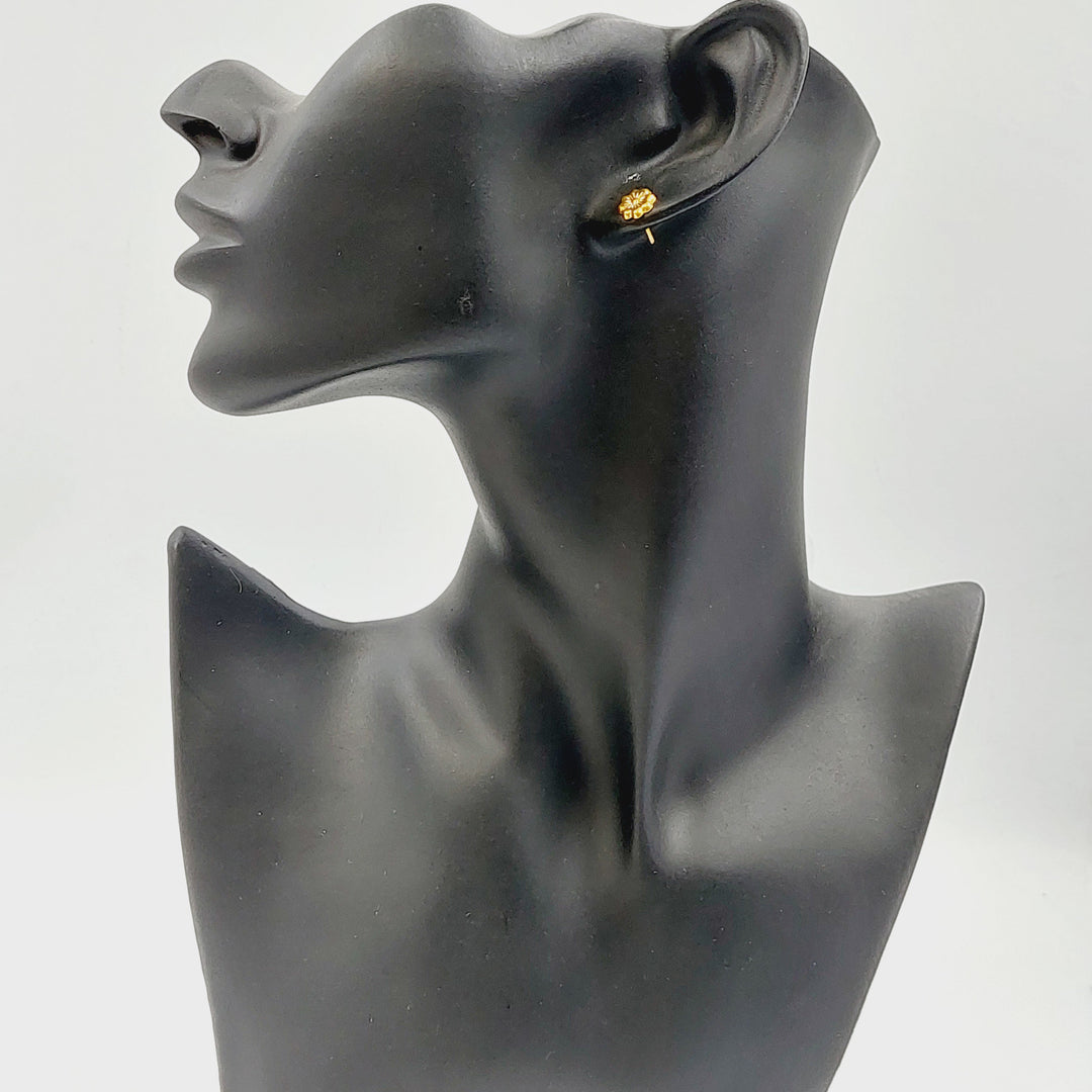 18K حلق اطفال-مجوهرات الشيخ سعيد-Saeed Jewelry 