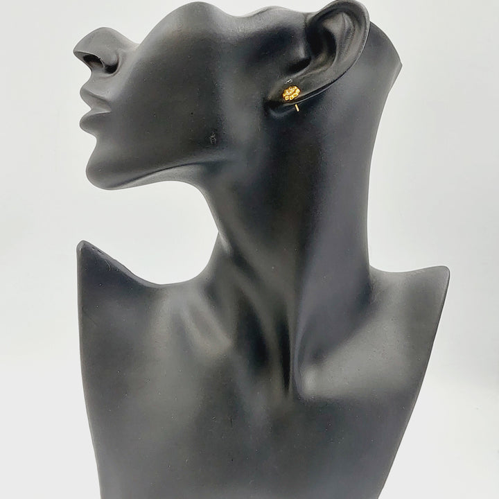 18K حلق اطفال-مجوهرات الشيخ سعيد-Saeed Jewelry 