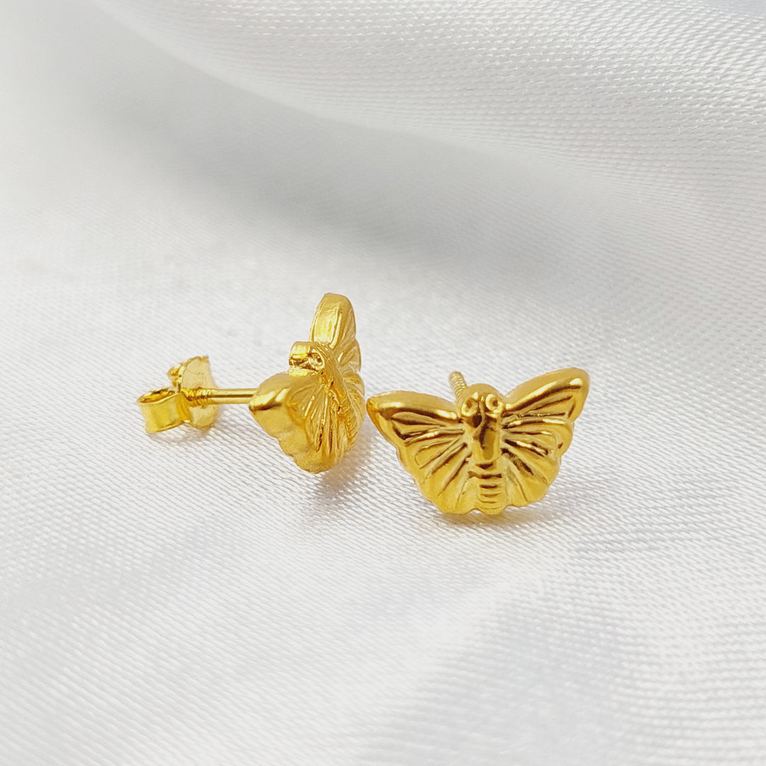 18K حلق اطفال-مجوهرات الشيخ سعيد-Saeed Jewelry 