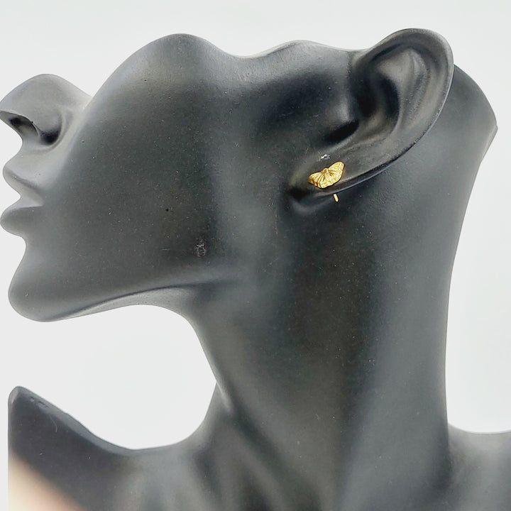 18K حلق اطفال-مجوهرات الشيخ سعيد-Saeed Jewelry 