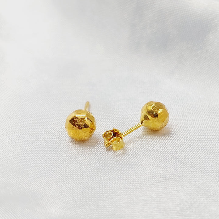 18K حلق اطفال-مجوهرات الشيخ سعيد-Saeed Jewelry 