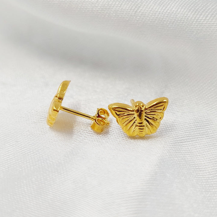 18K حلق اطفال-مجوهرات الشيخ سعيد-Saeed Jewelry 