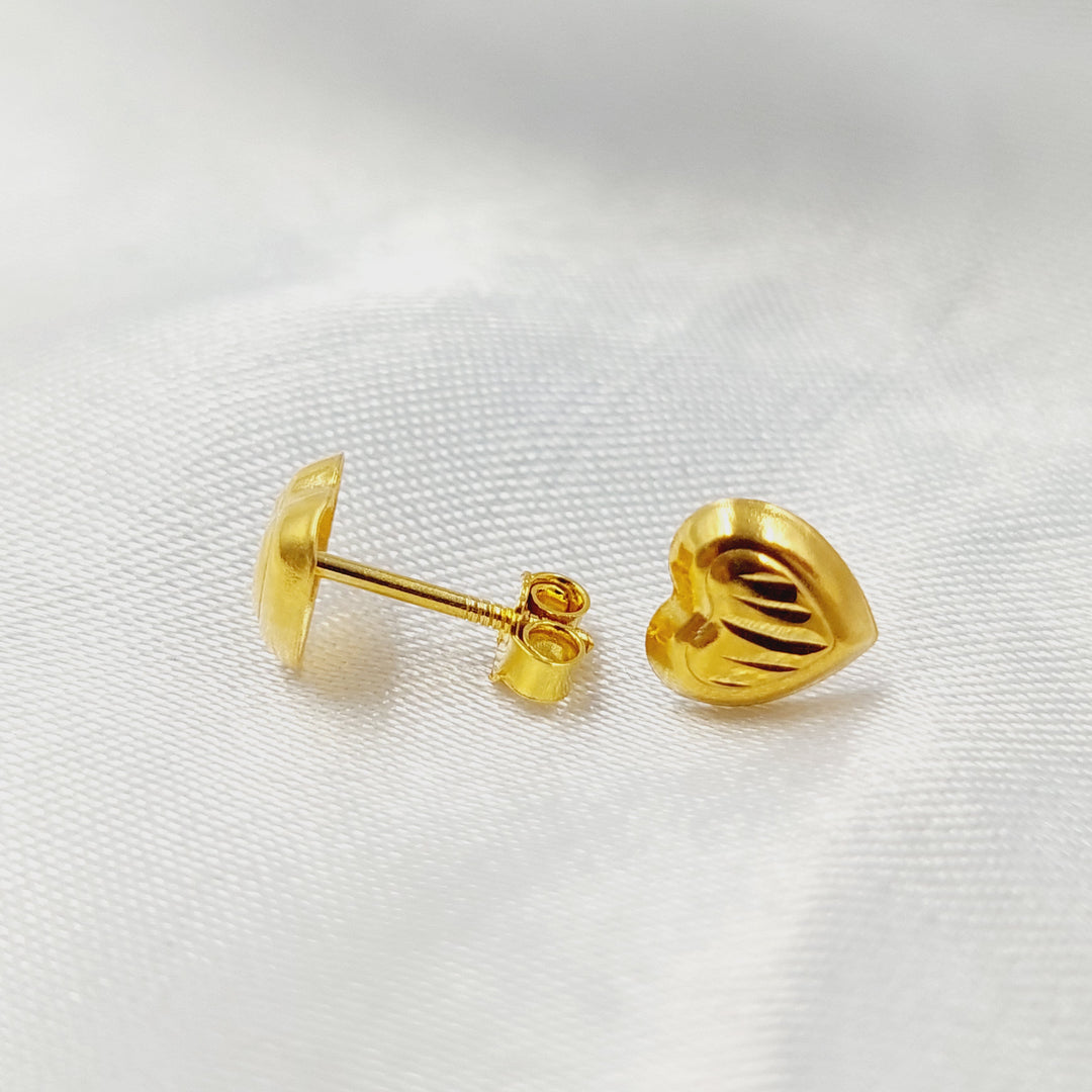 18K حلق اطفال-مجوهرات الشيخ سعيد-Saeed Jewelry 