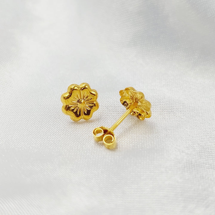 18K حلق اطفال-مجوهرات الشيخ سعيد-Saeed Jewelry 