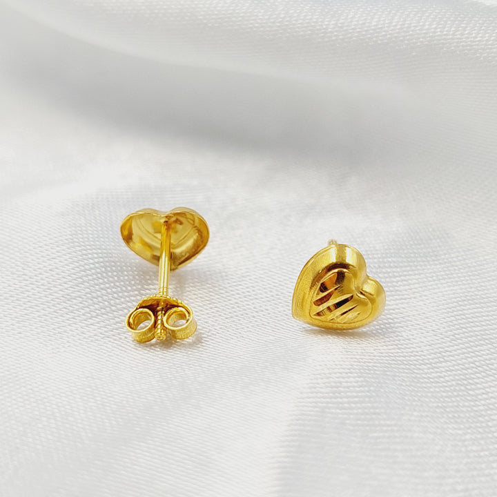 18K حلق اطفال-مجوهرات الشيخ سعيد-Saeed Jewelry 