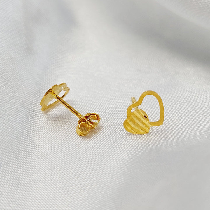 18K حلق اطفال-مجوهرات الشيخ سعيد-Saeed Jewelry 