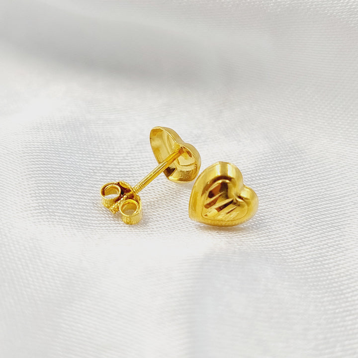 18K حلق اطفال-مجوهرات الشيخ سعيد-Saeed Jewelry 