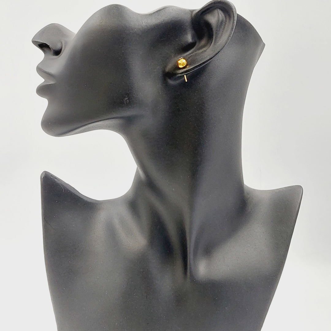 18K حلق اطفال-مجوهرات الشيخ سعيد-Saeed Jewelry 