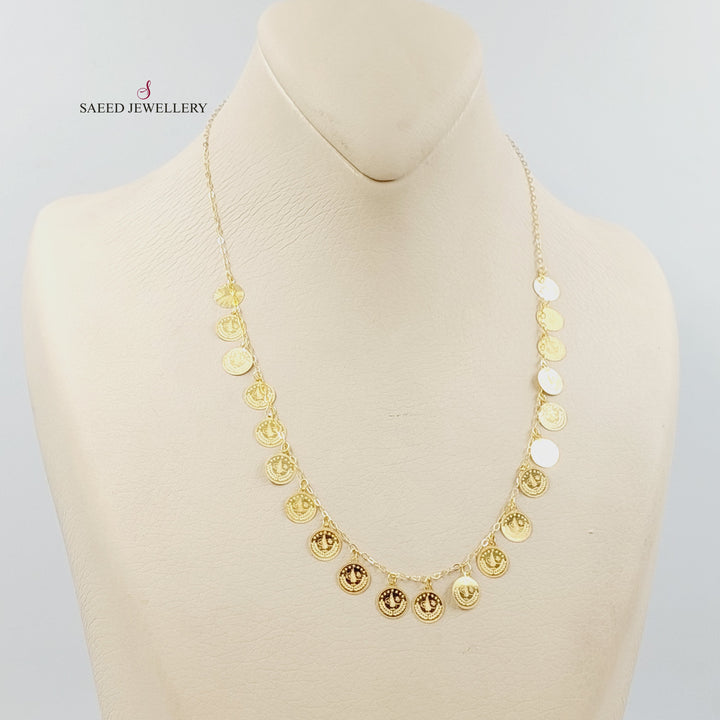 Joy Rashadi Necklace Made of 18K Gold by Saeed Jewelry 