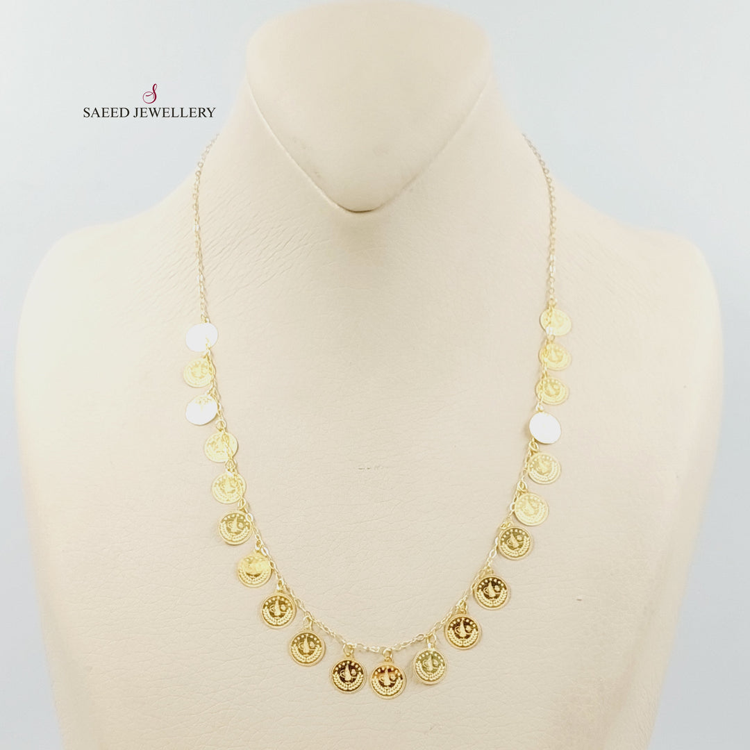 Joy Rashadi Necklace Made of 18K Gold by Saeed Jewelry 
