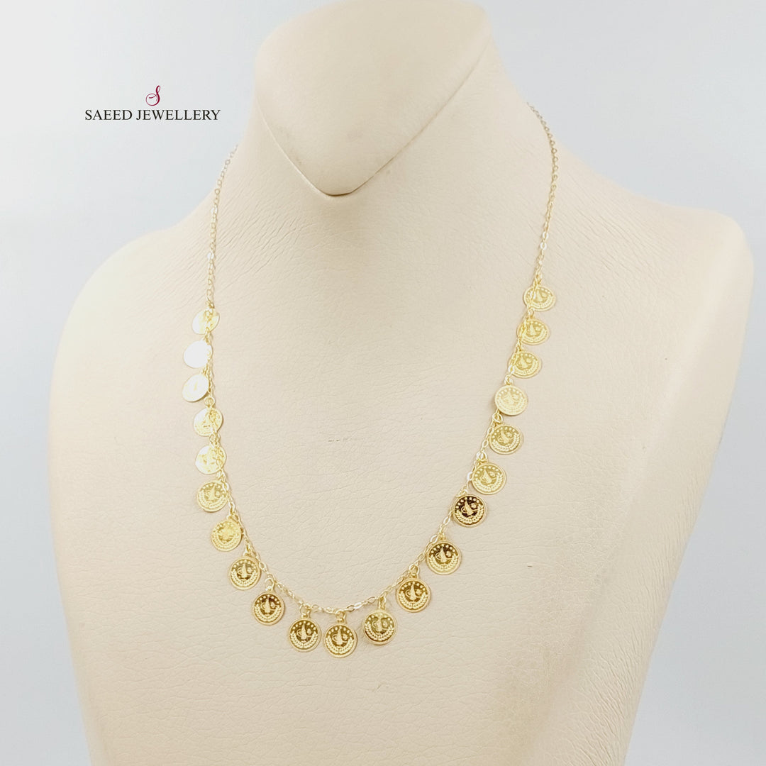 Joy Rashadi Necklace Made of 18K Gold by Saeed Jewelry 
