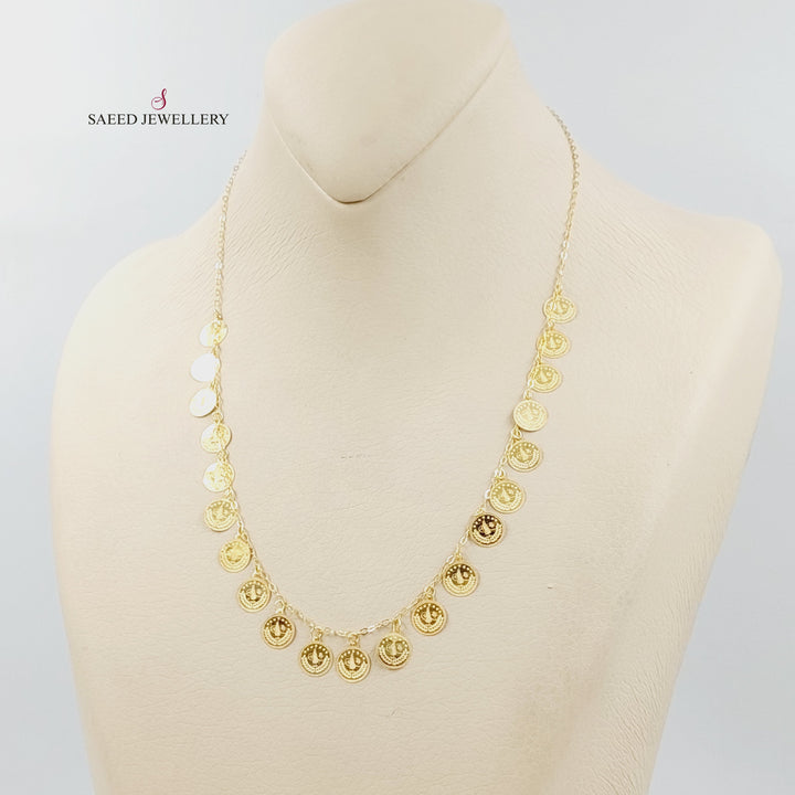 Joy Rashadi Necklace Made of 18K Gold by Saeed Jewelry 