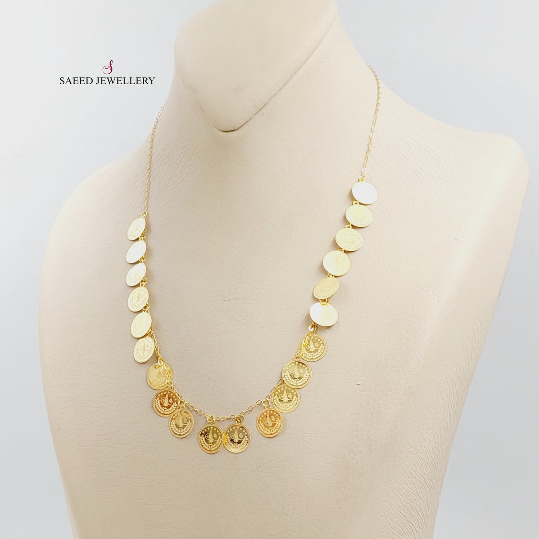 Joy Rashadi Necklace Made of 18K Gold by Saeed Jewelry 