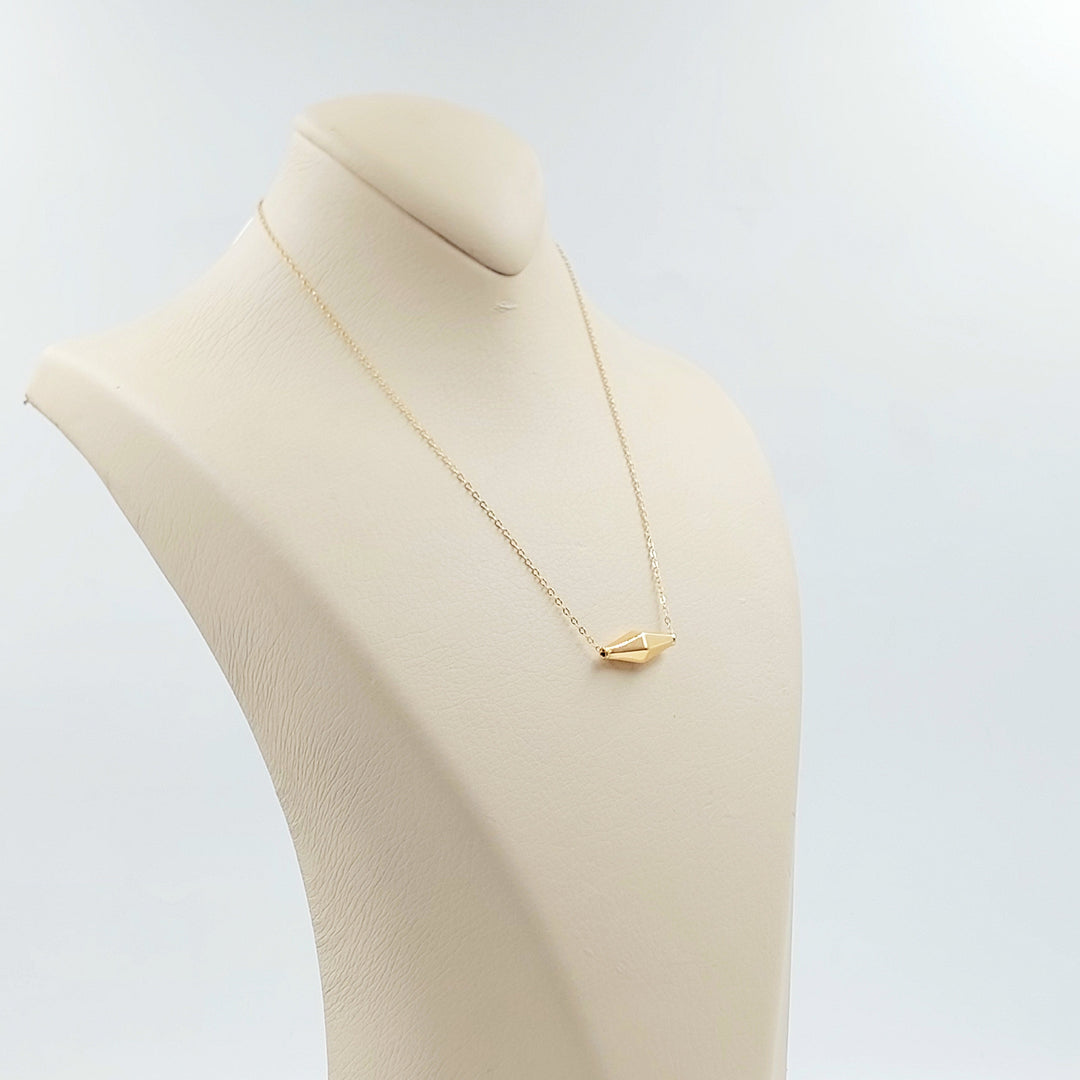 18K عقد زيتون-مجوهرات الشيخ سعيد-Saeed Jewelry 