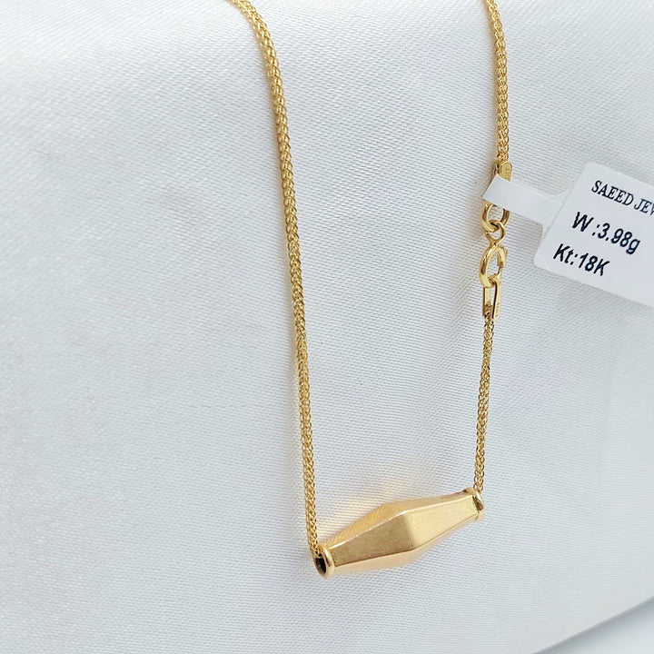 18K عقد زيتون-مجوهرات الشيخ سعيد-Saeed Jewelry 