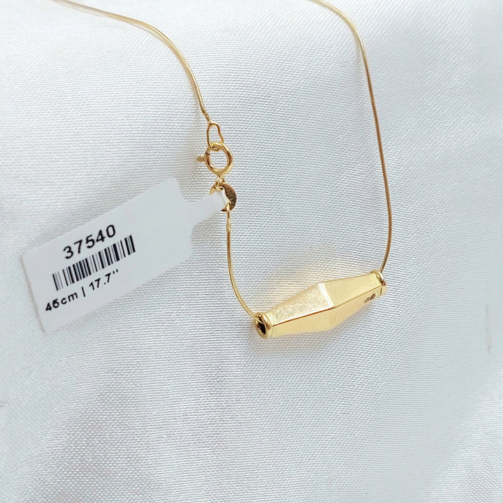 18K عقد زيتون-مجوهرات الشيخ سعيد-Saeed Jewelry 