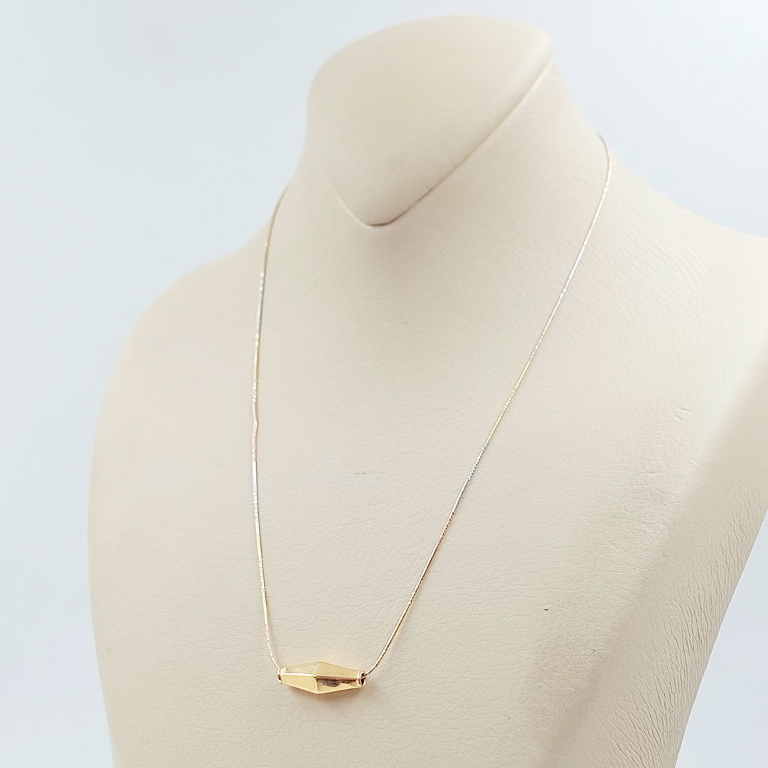 18K عقد زيتون-مجوهرات الشيخ سعيد-Saeed Jewelry 