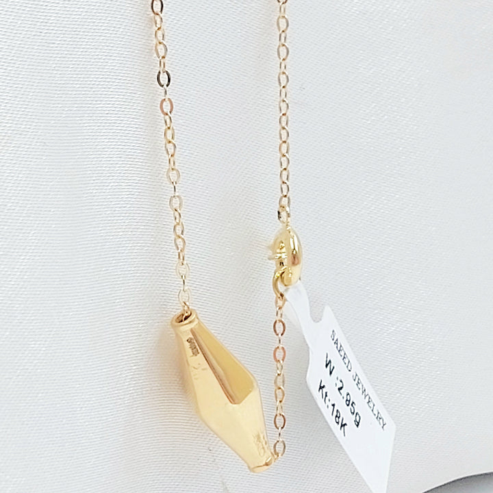 18K عقد زيتون-مجوهرات الشيخ سعيد-Saeed Jewelry 