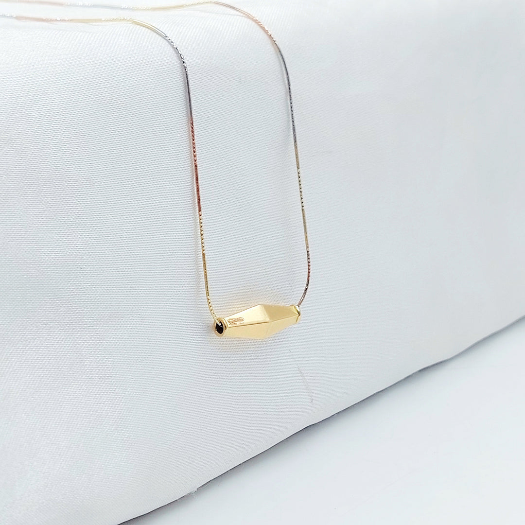 18K عقد زيتون-مجوهرات الشيخ سعيد-Saeed Jewelry 