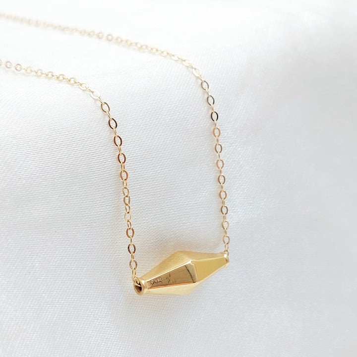 18K عقد زيتون-مجوهرات الشيخ سعيد-Saeed Jewelry 
