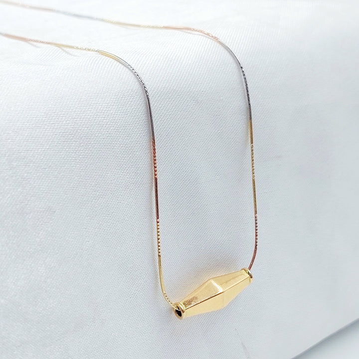 18K عقد زيتون-مجوهرات الشيخ سعيد-Saeed Jewelry 