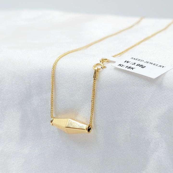 18K عقد زيتون-مجوهرات الشيخ سعيد-Saeed Jewelry 
