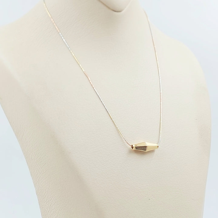 18K عقد زيتون-مجوهرات الشيخ سعيد-Saeed Jewelry 