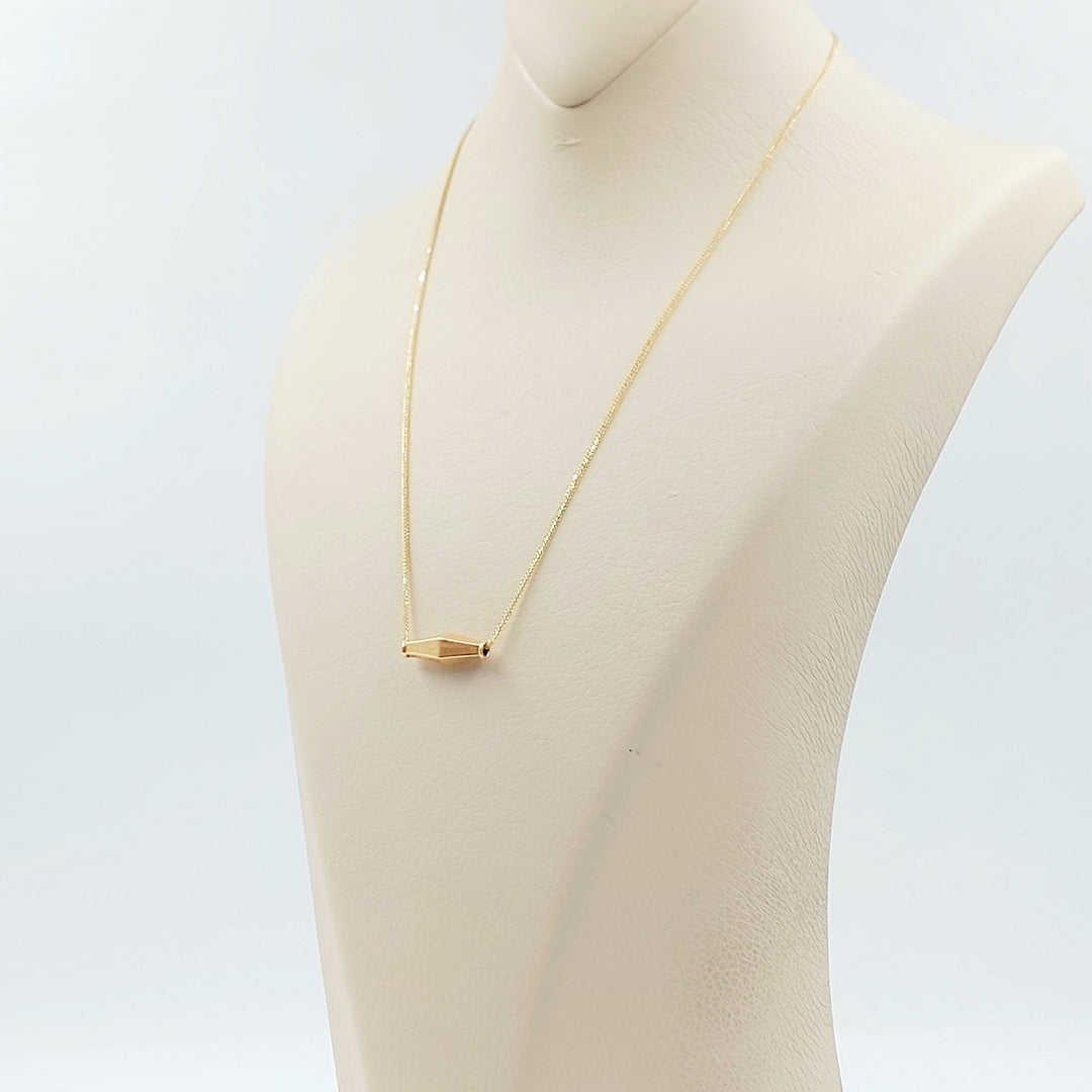 18K عقد زيتون-مجوهرات الشيخ سعيد-Saeed Jewelry 